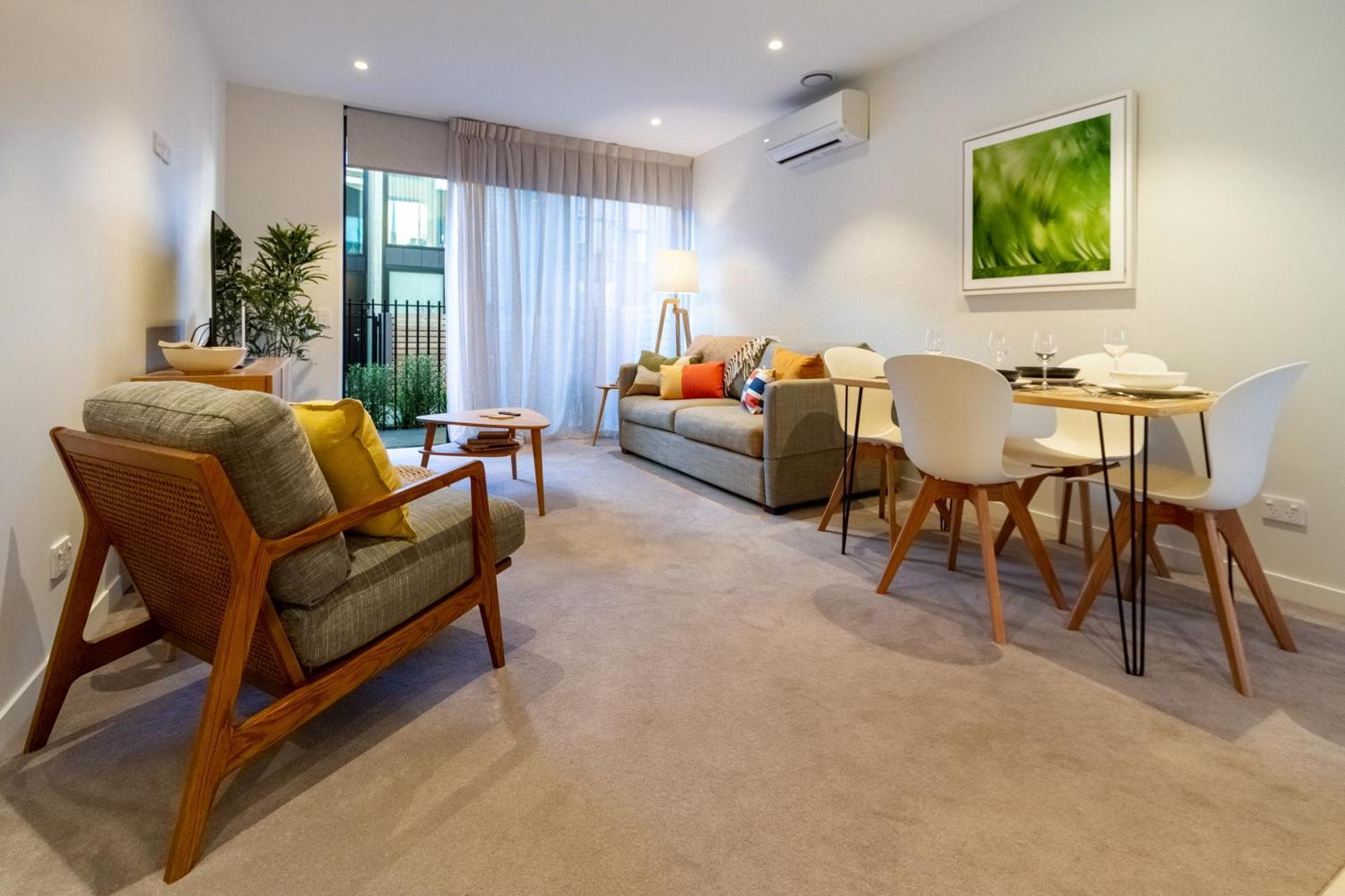 Latimer Square 1 Bed 1 Bath - Single Level Christchurch Exterior foto